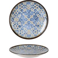 6 x assiettes plates VALENCIA BLUET - 21cm - Porcelaine - RINART