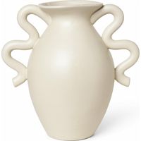 ferm-living Jarrón Elegante crema 27.5 cm