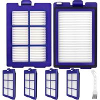 X8 Filtres HEPA Pièces de rechange la série pour Eufy RoboVac X8 pour Eufy RoboVac X8 Hybrid Robot Vacuum Cleaner Filter Accessoires Pièces de rechange lavables et réutilisables (6 packs)