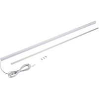 Domus Line Led Regalbeleuchtung Snunup D-Motion 563mm - Lichtleiste mit seitlicher Lichtabstrahlung mit Alu Profil, Kunststoff opal - 24 V/DC