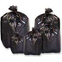 Sac poubelle 100 litres noir 55 microns (820x850mm) carton de 200 - PROMOSAC - Sac poubelle de 100 litres