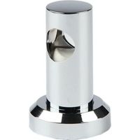 Support mural robuste de 22 mm - Support mural de douche - Support de fixation pour barre de douche - Fixation facile - Avec vis de fixation