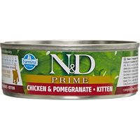 N&D CAT PRIME CHICKEN & POMEGRANATE KITTEN 70 GR FARMINA NATURAL & DELICIOUS 8606014102901