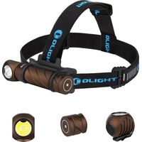 OLIGHT Perun 2 Lampada Frontale Multifunzionale Led USB Ricaricabile 2500 Lumen Torcia da Testa 166M IPX 8 Impermeabile per Lavoro e Attività all'Aperto Come Pesca, Corsa e Campeggio