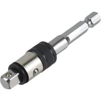 1/4" Hexagonal Drill Adapter in Chrome Vanadium Steel. Easy Installation Accessories. Replacement Parts. Extension