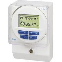 ORBIS Zeitschalttechnik OB250512 Timer di superficie digitale Settimanale, Giornaliero 3000 W IP51