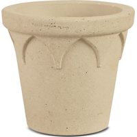 YOSE LIFE Pots de Fleurs, Pots en Terre Cuite, Pots en céramique, Pots de Plantes, Faits Main en Terre Cuite Naturelle Pure, résistants au Gel et à la pourriture Diamètre 16cm
