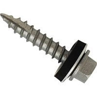 ForgeFix TFHW16GP6345 TechFast Metal Roofing to Timber Hex Screw T17 Gash Point 6.3 x 45mm Box 100 FORTFHWP6345