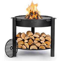Braséro MONTANA 80cm plancha grille combinée CookKing PACK-111363-2