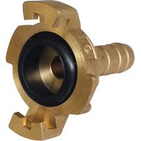 Raccordo pompiere in ottone per compressore per tubo Ø interno 13 mm