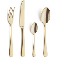 Set di posate Amefa Austin 24 pezzi dorato opaco
