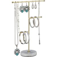 Presentoir a bijoux en or