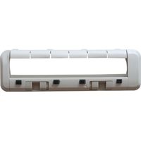Compatible avec les aspirateurs et laveurs robots S10/S20 Pro/X10/X20 Pro, y compris le couvercle de la brosse rotative et le couvercle de la brosse principale (blanc).