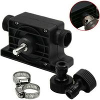 Pompe à eau pour perceuse Crediri Gardena : Pompe à tuyau robuste pour le pompage de l'eau, compatible avec toutes les perceuses, noire