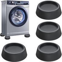 4-pack trillingsdempers voor wasmachines, ronde, geluiddempende trillingsdempers verlengen hun levensduur, stille trillingsdempers voor wasmachines en drogers