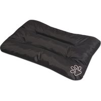 Vidaxl – Matelas pour chien noir 100x70cm – Tissu Oxford hydrofuge – Confort optimal pour chiens et chats – Léger et facile à transporter