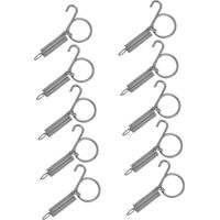 10pcs Rabbit Cage Door Hook Spring Hanger Pet Cage Accessory for Feeder Fixed for Indoor Rabbit Hutch