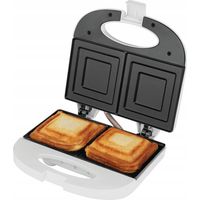 ECG S 1170 aparato para sándwiches blanco 750 vatios
