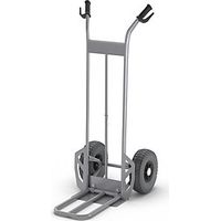 MATADOR Carrello per sacchi professionale in acciaio con pala