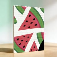 Cadre cadeau anniversaire en blocs créatif, idée de cadeau pour adultes