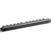 Nexans N521661BK Pannello fisso 24P snap-in vuoto nero