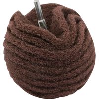 Flexipads Scruff Ball 75mm (3in) Maroon Very Fine Grit, 6mm Shank
