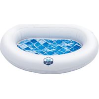 Netspa – Bassin rince-pieds gonflable pour spa – Dimensions 87x68x14cm – Préserve l'eau propre – Accessoire pratique pour détente