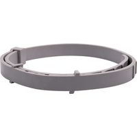 Anti-Floh- und Anti-Zecken-Halsband für Hunde – Grau, Hund, verstellbar, wasserdicht, 8 Monate wirksamer Schutz