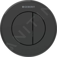 Geberit Systèmes de chasse d’eau - Commande à distance de chasse d'eau type 10, 2 actions, pour réservoir de chasse encastré 8