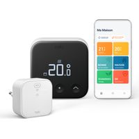 Kit thermostat connecté X pour chaudières – Gestion de chauffage connecté programmable – Classe ErP sans – Compatible avec Tado