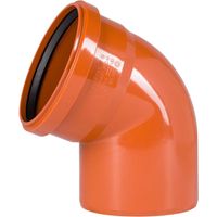 KG Bogen DN160/67° KGB Rohr Winkel Rohrbogen Abwasserrohr Kanalrohr