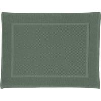 Tapis de bain uni en coton éponge Oeko-Tex 50x70cm