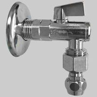 RUBINETTO FILTRO SOTTOLAVABO 1907 A SFERA CON SNODO 1/2x10 c/rosetta EUROTERMO