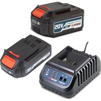 Kit de démarrage composé d une batterie 2A, une 4A et d un chargeur simple pour concept X-Performer.