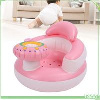 Fafeicy Siège gonflable pour bébé Siège bébé Gonflable pour Bébés 3-36 Mois, Chaise de bébé époustouflante puericulture tapis