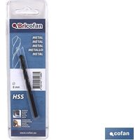 Punte Hss DIN338n Bricofan 1,5 mm Blister 3 unità