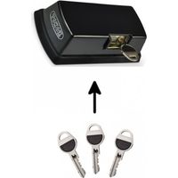Antivol utilitaire robuste TOKOZ VANLOCK simple Couleur - Noir, Niveau de sécurité de la serrure - Haute sûreté - Cylindre TECH