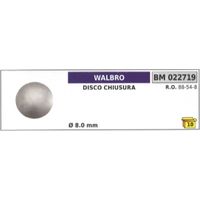 Disco chiusura WALBRO Ø 8,0 mm 88-54-8