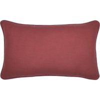 Coussin en gaze de coton 30 x 50 cm Pop colors terracotta