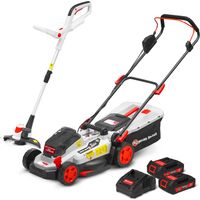 Akku-Rasentrimmer und Kantenschneider 20V max + 2 Batterien - Elem Garden