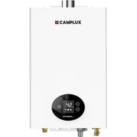 CAMPLUX Chauffe-eau à gaz instantané à régulation électronique, Chauffe-eau à gaz intérieur 12L - GX318NG - Gaz naturel (20 mbar)
