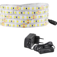 Kit striscia LED 24V 3m IP65 6500K con alimentatore Polux
