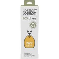 Juego de 20 bolsas de basura Joseph Joseph Eco Liners de 20 l con asas