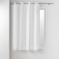 Rideau court isolant thermique Blanc 135x180 cm