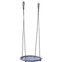 Nest swing for 2-2.2m swing frame, 60cm Black 60x60x180 cm - Aquilons