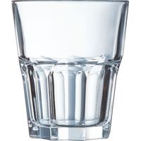 Arcoroc - Collezione Granity - 6 bicchieri bassi da 27 cl in vetro temperato impilabili -Uso professionale - Estremamente resistenti - Imballaggio rinforzato per la vendita online