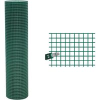 RETE ELETTROSALDATA PLASTIFICATA H 80 cm - 12 x 12 mm - F.1,2