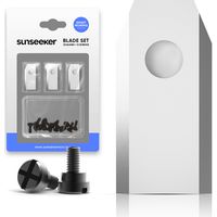 Sunseeker Lames de Rechange Universelles pour Robot Tondeuse - Lot de 12