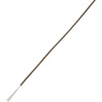 TRU COMPONENTS 1567843 Litze LiFY 1 x 0.75 mm² Braun 10 m