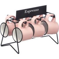 Set mit 100 ml rosa Espressotassen